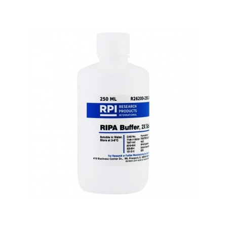 Rpi RIPA Buffer 2X Solution, 250 ML R26200-250.0